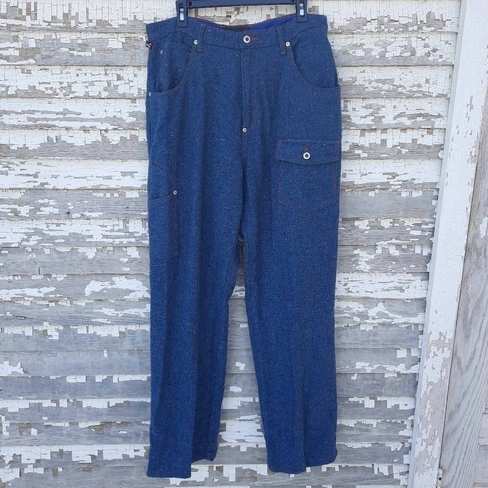 Men's Navy Blue Work Pants